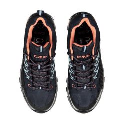 Damskie Niskie buty trekkingowe CMP Rigel waterprof. Niebieskie trekkingi CMP, z materiału, trekkingowe. W wyprzedaży za 299.99 zł.