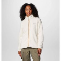 Bluza Polarowa Damska Columbia West Bend II. Brązowe bluzy Columbia, s, bez wzorów, z polaru, bez kaptura. Za 379.00 zł.