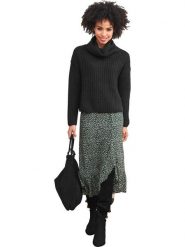 Heine Spódnica w kolorze zielonym rozmiar: 36. Zielone spódnice Heine, na co dzień, bez wzorów, midi, proste. Za 95.69 zł.