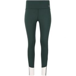 Damskie legginsy Athlecia Aspasia. Zielone legginsy sportowe Athlecia, bez wzorów, z materiału, na fitness i siłownię. Za 124.00 zł.