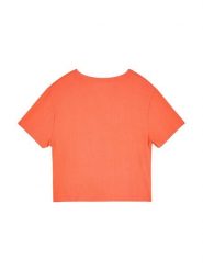 Rip Curl Koszulka w kolorze pomarańczowym rozmiar: L. Pomarańczowe bluzki Rip Curl, l, bez wzorów, bez kołnierzyka, bez ramiączek. Za 61.46 zł.