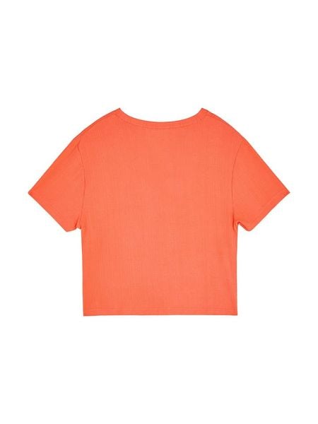 Rip Curl Koszulka w kolorze pomarańczowym rozmiar: S. Pomarańczowe bluzki Rip Curl, s, bez wzorów, bez kołnierzyka, bez ramiączek. Za 47.82 zł.