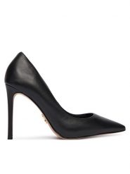Steve Madden Szpilki Thrive Pump SM11003887 Czarny. Czarne szpilki Steve Madden, bez wzorów, ze skóry, bez obcasa, na szpilce, bez zapięcia. Za 519.99 zł.