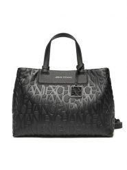 Armani Exchange Torebka XW001222 AF15774 UC001 Czarny. Czarne torebki klasyczne Armani Exchange, bez wzorów, ze skóry, bez dodatków. Za 539.99 zł.