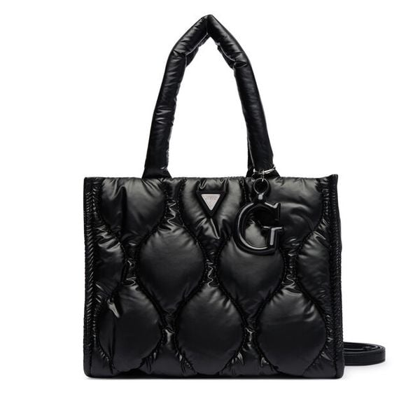 Torebka Guess. Czarne torebki klasyczne Guess, z aplikacjami, bez dodatków. Za 264.99 zł.