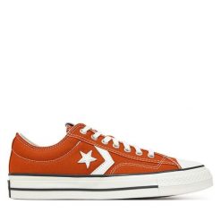Trampki Converse. Czerwone trampki Converse, bez wzorów, bez zapięcia. Za 239.99 zł.