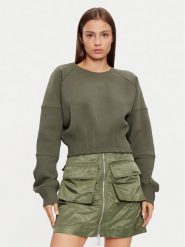 Alpha Industries Bluza 148031 Zielony Regular Fit. Zielone bluzy Alpha Industries, s, bez wzorów, z syntetyku, bez kaptura. Za 219.99 zł.