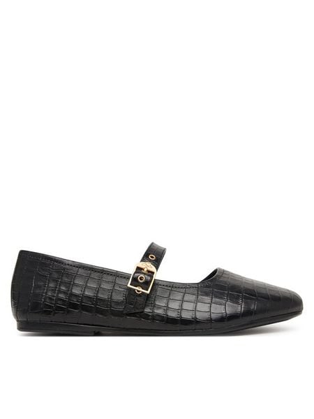 Clarks Baleriny Livia Jane 26320258 Czarny. Czarne baleriny Clarks, bez wzorów, ze skóry, bez obcasa. Za 349.99 zł.