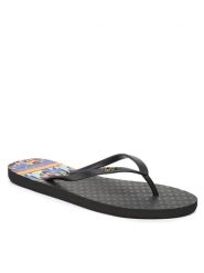 Roxy Japonki ARJL100950 Czarny. Czarne klapki Roxy, bez wzorów, z tworzywa sztucznego, bez obcasa. Za 59.99 zł.