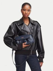 Guess Torebka Amorette HWBG78 98190 Granatowy. Niebieskie torebki klasyczne Guess, z aplikacjami, ze skóry, bez dodatków. Za 489.99 zł.