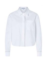 More & More Bluzka w kolorze białym rozmiar: 46. Białe bluzki More & More, bez wzorów, bez kołnierzyka, bez ramiączek. Za 153.34 zł.