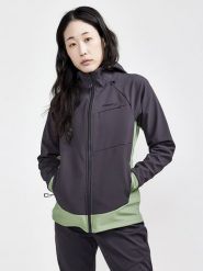 Craft Kurtka funkcyjna w kolorze oliwkowo-antracytowym rozmiar: XS. Brązowe kurtki sportowe Craft, s, bez wzorów, bez kaptura, outdoorowe. Za 314.45 zł.