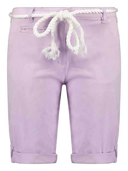 Geographical Norway Szorty "Paola" w kolorze lawendowym rozmiar: M. Różowe szorty Geographical Norway, z aplikacjami, z tkaniny. Za 48.05 zł.