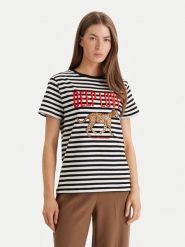 LOLA CASADEMUNT T-Shirt LS2615107 Czarny Regular Fit. Czarne t-shirty LOLA CASADEMUNT, s, bez wzorów, z bawełny, bez kołnierzyka, bez ramiączek. Za 294.99 zł.