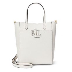 Torebka LAUREN RALPH LAUREN. Białe torebki klasyczne Lauren Ralph Lauren, bez wzorów, bez dodatków. Za 779.99 zł.