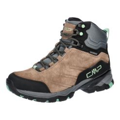 Buty za kostkę trekkingowe damskie CMP Melnick wodoodporne. Czerwone trekkingi CMP, ze skóry, za kostkę, trekkingowe. Za 269.00 zł.