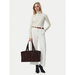 Torebka MICHAEL Michael Kors. Brązowe shopper MICHAEL Michael Kors, bez wzorów, bez dodatków. Za 1,759.00 zł.