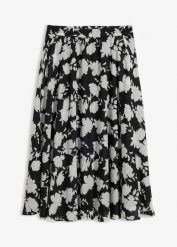 Spódnica maxi. Czarne spódnice bonprix, bez wzorów, maxi. Za 44.99 zł.