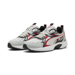Sneakersy unisex Milenio Tech PUMA. Czerwone obuwie sportowe Puma, bez zapięcia. Za 329.00 zł.