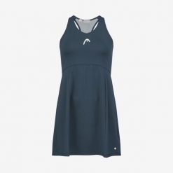 Sukienka ze spodenkami do tenisa damska SPIRIT HEAD. Niebieskie sukienki Head, m, bez wzorów, sportowe, bez kołnierzyka, bez ramiączek, sportowe. W wyprzedaży za 358.70 zł.