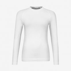 Koszulka z długim rękawem damska FLEX Seamless LS. Białe koszulki sportowe Head, bez wzorów, bez ramiączek, tenisowe. Za 391.00 zł.