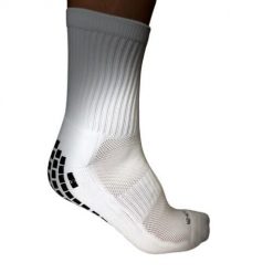 Skarpety piłkarskie/ getry antypoślizgowe SPEED 42-47. Białe legginsy sportowe YakimaSport, s, bez wzorów, z bawełny, do biegania. Za 19.99 zł.