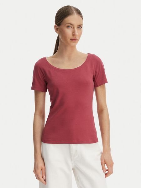 Weekend Max Mara T-Shirt Multig 2615941122 Czerwony Regular Fit. Czerwone t-shirty Weekend Max Mara, xl, bez wzorów, z bawełny, bez kołnierzyka, bez ramiączek. Za 259.99 zł.