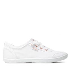 Tenisówki Skechers. Białe trampki Skechers, bez wzorów, bez zapięcia. Za 189.99 zł.