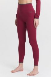 Legginsy merino termoaktywne turystyczne damskie Woolona Bianca. Fioletowe legginsy WOOLONA, l, bez wzorów, z lycry. Za 261.00 zł.