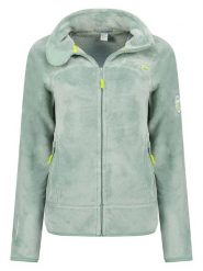 Geographical Norway Kurtka polarowa w kolorze miętowym rozmiar: XXL. Niebieskie swetry Geographical Norway, xxl, bez wzorów, z polaru, bez ramiączek. Za 91.99 zł.