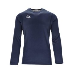Bluza z okrągłym dekoltem Acerbis Tagete. Niebieskie bluzy ACERBIS, l, bez wzorów, z materiału, bez kaptura. Za 161.50 zł.