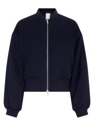 MOSS COPENHAGEN Kurtka w kolorze granatowym rozmiar: S/M. Niebieskie kurtki Moss Copenhagen, m, bez wzorów, bez kaptura. Za 269.95 zł.