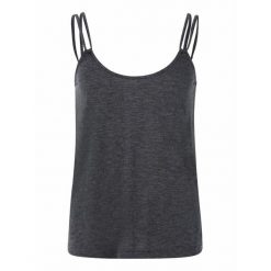 Top damski Protest Prtkae. Czarne topy Protest, bez wzorów, bez kołnierzyka, bez ramiączek. Za 234.00 zł.