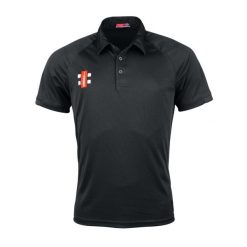 Polo Gray-Nicolls Matrix V2. Czarne koszulki polo GRAY-NICOLLS, bez wzorów, bez kołnierzyka, bez ramiączek. Za 205.00 zł.