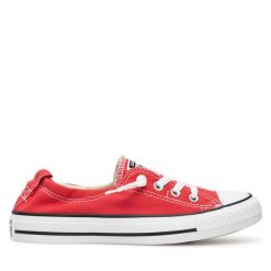 Trampki Converse. Czerwone trampki Converse, bez wzorów, bez zapięcia. Za 179.99 zł.