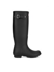Hunter Kalosze WFT2083RMA Czarny. Czarne kalosze Hunter, bez wzorów, z kauczuku. Za 419.99 zł.