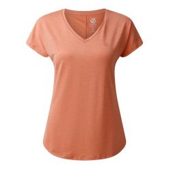 T-shirt Damski Sportowy. Brązowe koszulki sportowe Dare 2b, bez wzorów, bez ramiączek, trekkingowe. Za 48.99 zł.
