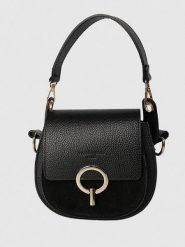 Victor & Hugo Paris Skórzana torebka "Eolia" w kolorze czarnym - 20 x 20 x 10 cm rozmiar: onesize. Czarne torby na ramię Victor & Hugo Paris, bez wzorów, z materiału, przez ramię, bez dodatków. Za 239.99 zł.