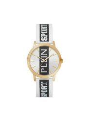 Plein Sport Zegarek Legend PSJBA0223 Biały. Białe, analogowe zegarki Plein Sport. Za 679.99 zł.