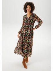 Aniston Sukienka ze wzorem rozmiar: 44. Sukienki Aniston, bez wzorów, bez kołnierzyka, bez ramiączek, maxi. Za 95.99 zł.