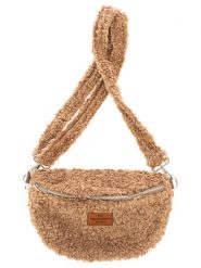Zwillingsherz Saszetka "Teddy" w kolorze jasnobrązowym - 29 x 20 cm rozmiar: onesize. Brązowe torby na ramię Zwillingsherz, bez wzorów, z materiału, sportowe, przez ramię, bez dodatków. Za 129.95 zł.