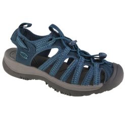 Buty do chodzenia damskie Keen Whisper. Niebieskie trekkingi Keen, z materiału, trekkingowe. Za 662.00 zł.