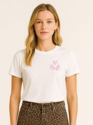 WOOOP Koszulka w kolorze białym rozmiar: S. Białe bluzki Wooop, s, bez wzorów, bez kołnierzyka, bez ramiączek. Za 56.99 zł.