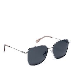 Okulary przeciwsłoneczne Polaroid. Szare okulary przeciwsłoneczne Polaroid, bez wzorów. Za 229.99 zł.