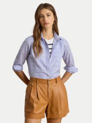 LAUREN RALPH LAUREN Koszula 200940254002 Błękitny Straight Fit. Niebieskie koszule Lauren Ralph Lauren, l, bez wzorów, z bawełny, bez kołnierzyka, bez ramiączek. Za 689.99 zł.