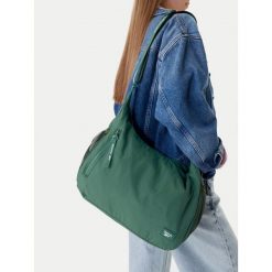 Torebka Reebok. Zielone torebki klasyczne Reebok, bez wzorów, bez dodatków. Za 89.99 zł.