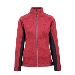 Bluza damska Bergson HAMRA1. Czerwone bluzy BERGSON, m, bez wzorów, z dzianiny, bez kaptura. W wyprzedaży za 192.00 zł.