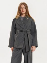 Gina Tricot Kurtka przejściowa 22988 Szary Regular Fit. Szare kurtki Gina Tricot, xxl, bez wzorów, z syntetyku, bez kaptura. Za 169.99 zł.