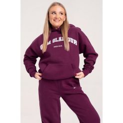 Bluza fitness damska Gym Glamour college. Czerwone bluzy GYM GLAMOUR, m, bez wzorów, bez kaptura. Za 199.99 zł.