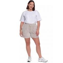 Szare Modne Damskie Szorty Moraj. Szare szorty Moraj, bez wzorów, eleganckie. Za 59.99 zł.